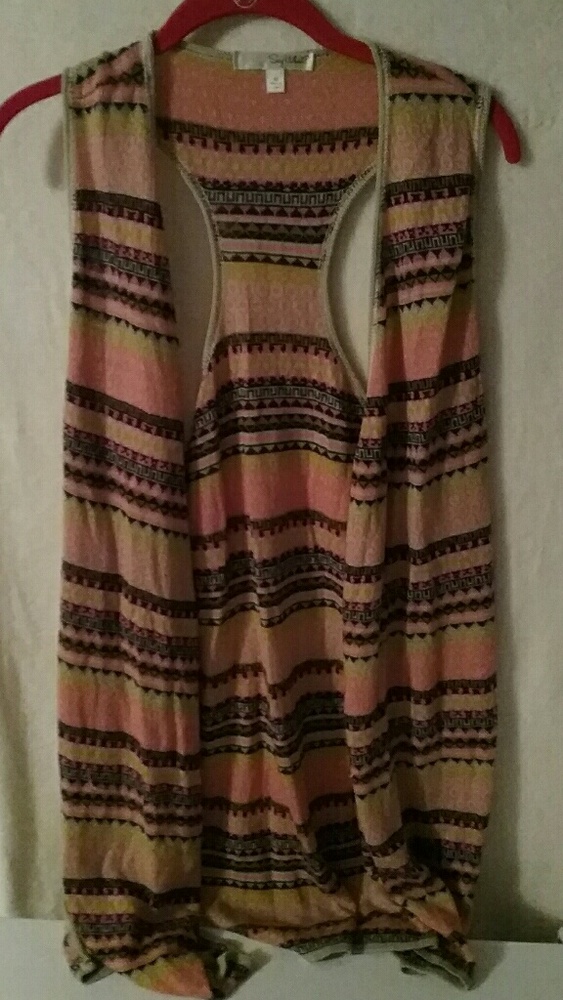 Say What Striped Sweater Cardigan